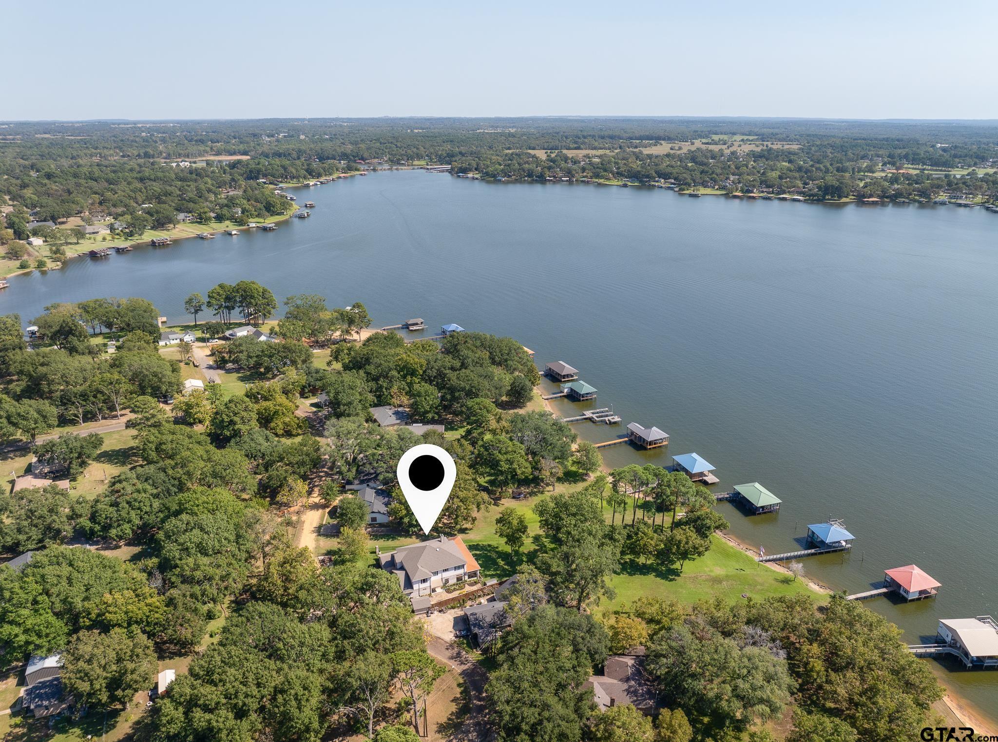 Image 2: Deep Water of Saline Bay on Lake Palestine
