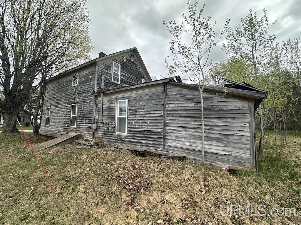 Image 2: Demo required for back of house and major restoration required for main house., Back of Main House