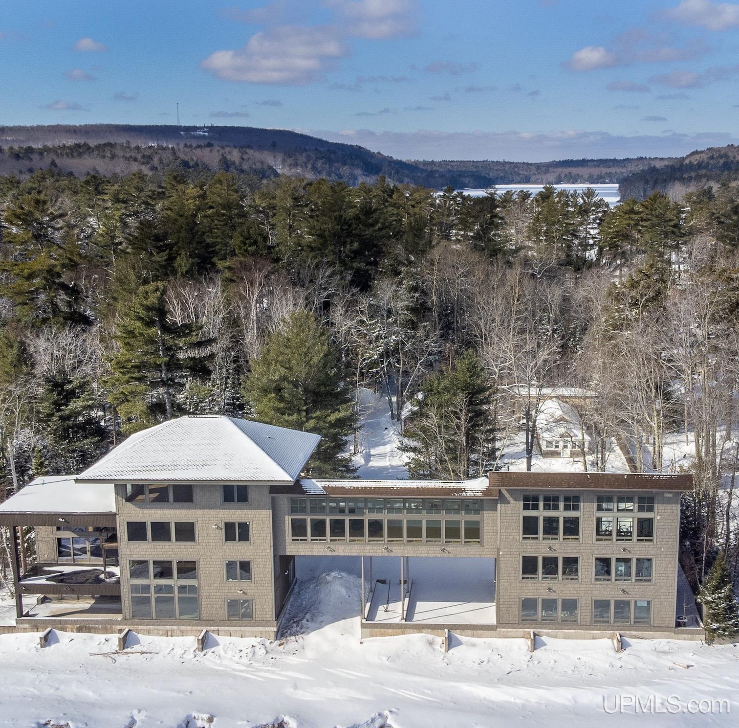 Image 0: view from Lake Superior looking toward Deer Lake, Shelter Bay