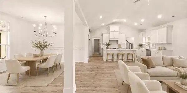 Image 2: Room staged with AI