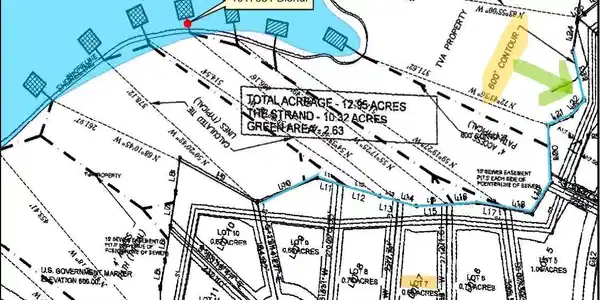 Image 3: TVA Watershed Map from boat permit