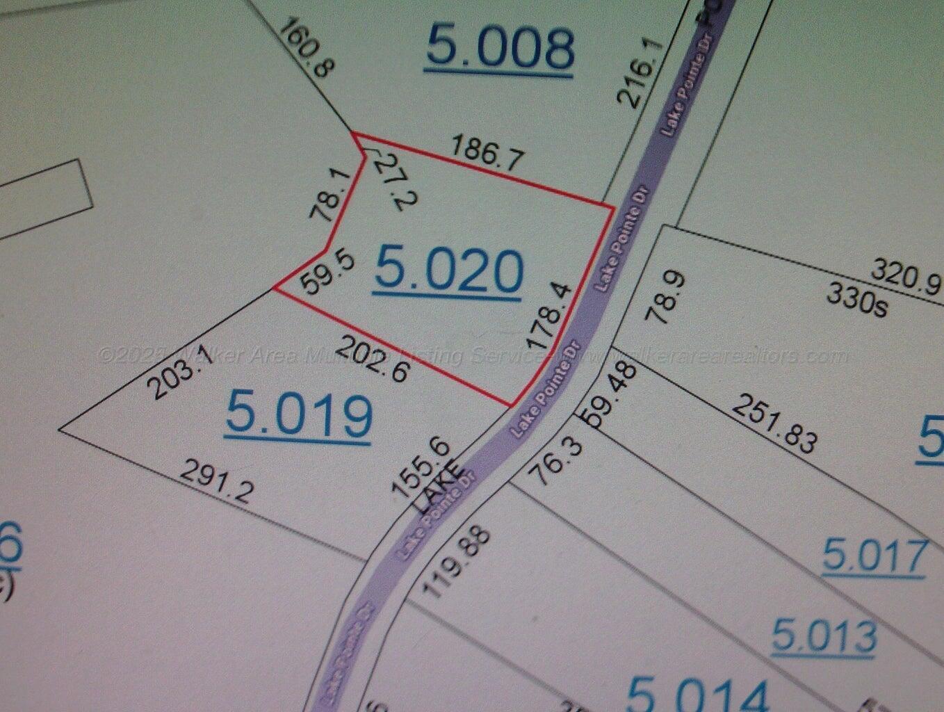 Image 2: Tax plat map. Not a survey.