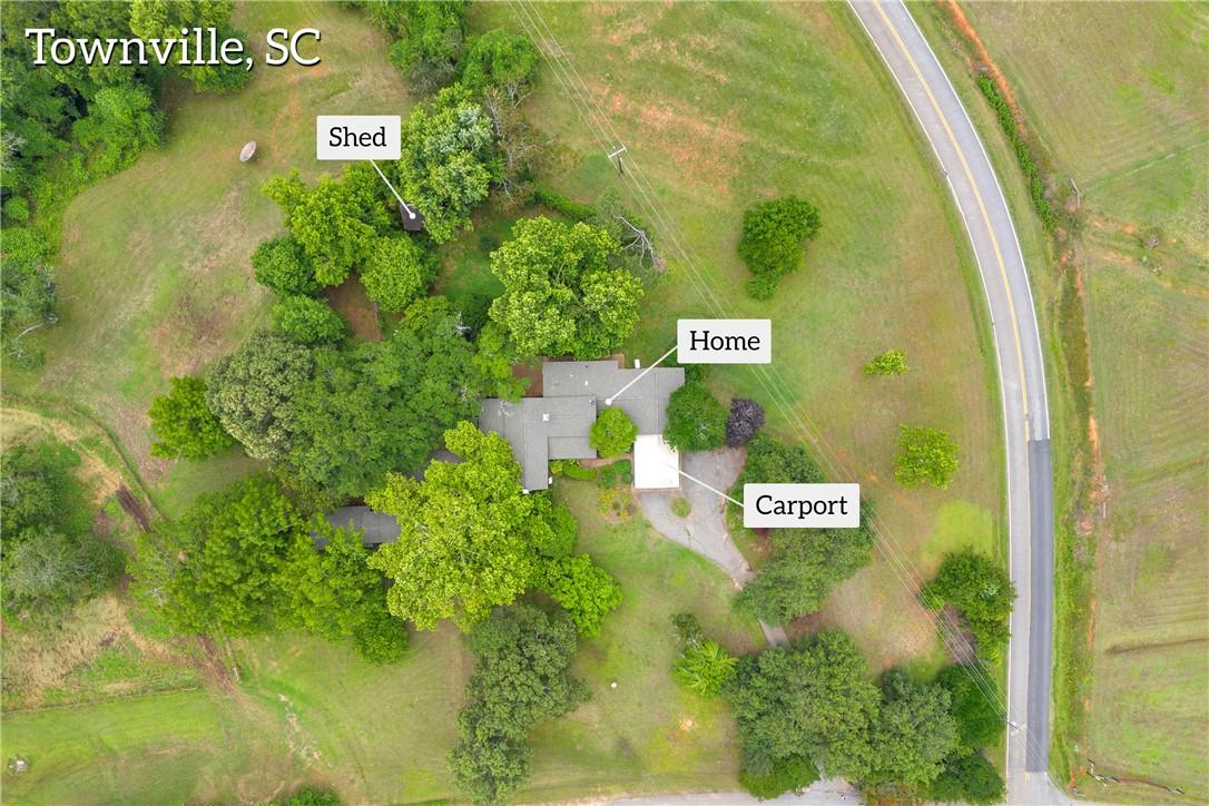 Image 4: An aerial perspective reveals a secluded home nest