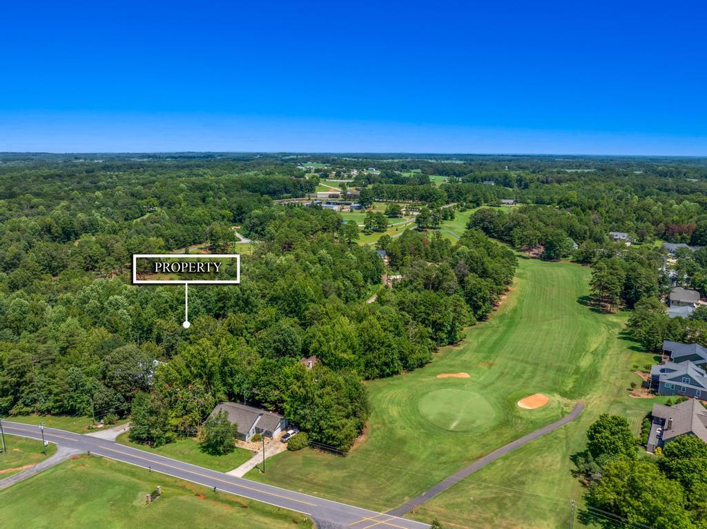 Image 3: This aerial perspective showcases a lush landscape