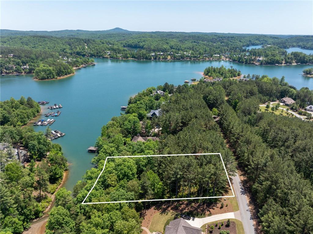 Image 3: This generous lakefront lot offers direct access t