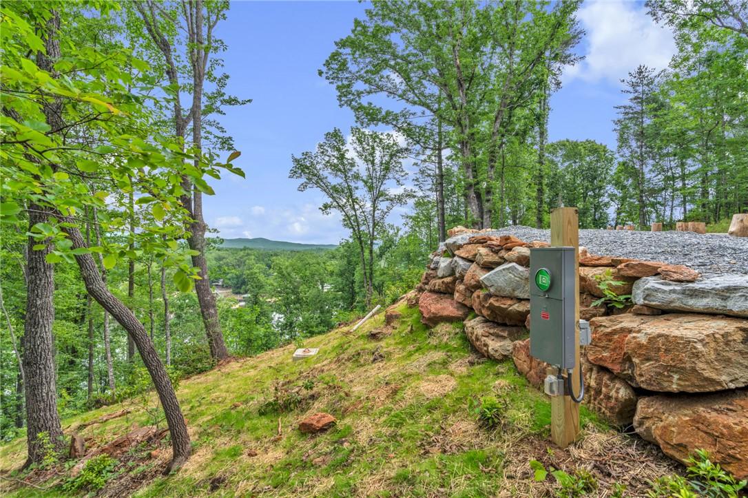 Image 2: A verdant hillside property offers commanding view