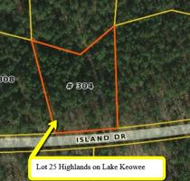 Lot 25 Highlands on Lake Keowee