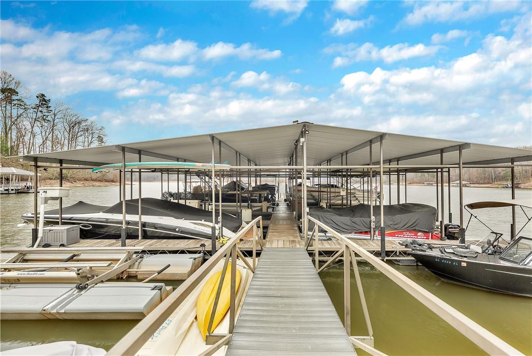 Image 3: This private boat dock offers convenient waterfron