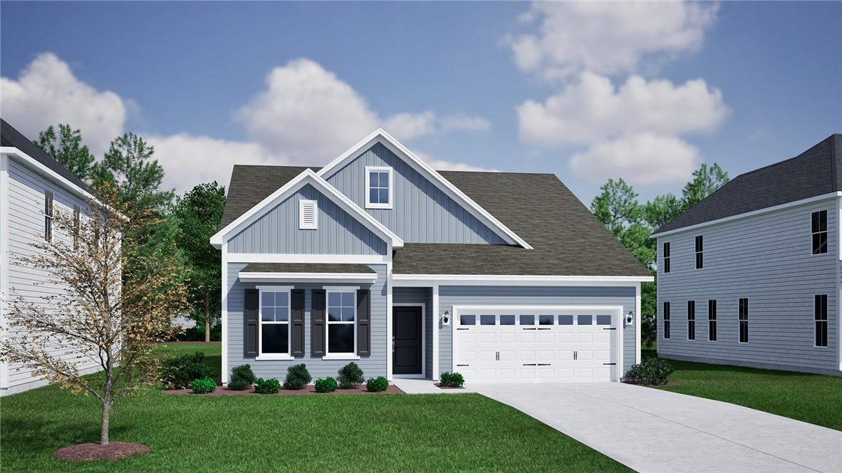 Image 1: This charming home offers curb appeal and a conven