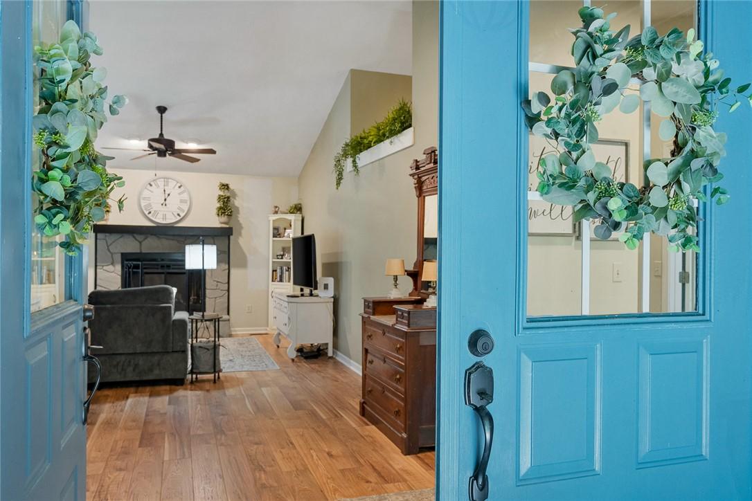 Image 3: Step inside to a welcoming living space, where ric