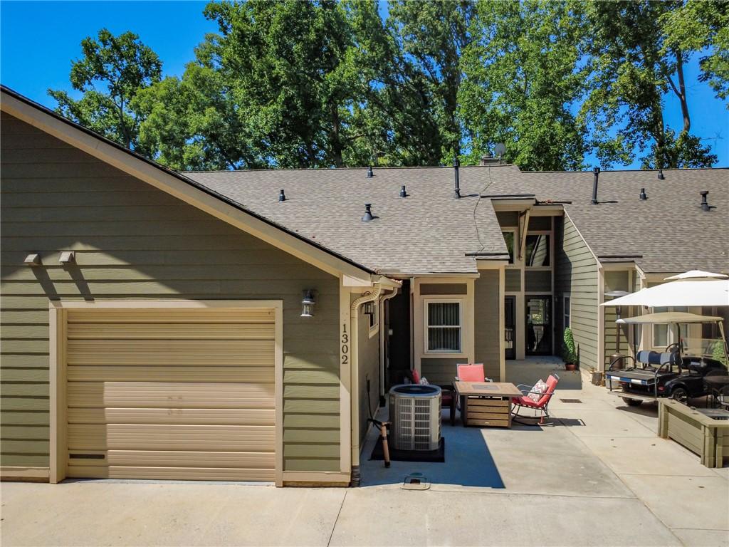 Image 2: A private outdoor space with ample room for entert