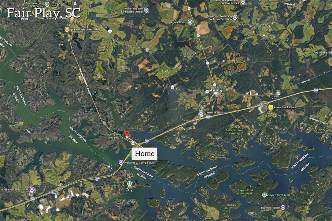 Image 2: An aerial perspective reveals the expansive waters