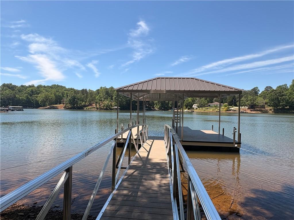 Image 2: Dock on Property