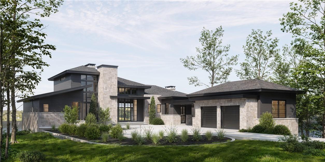 Image 3: Front elevation of custom Gabriel Builders to be b