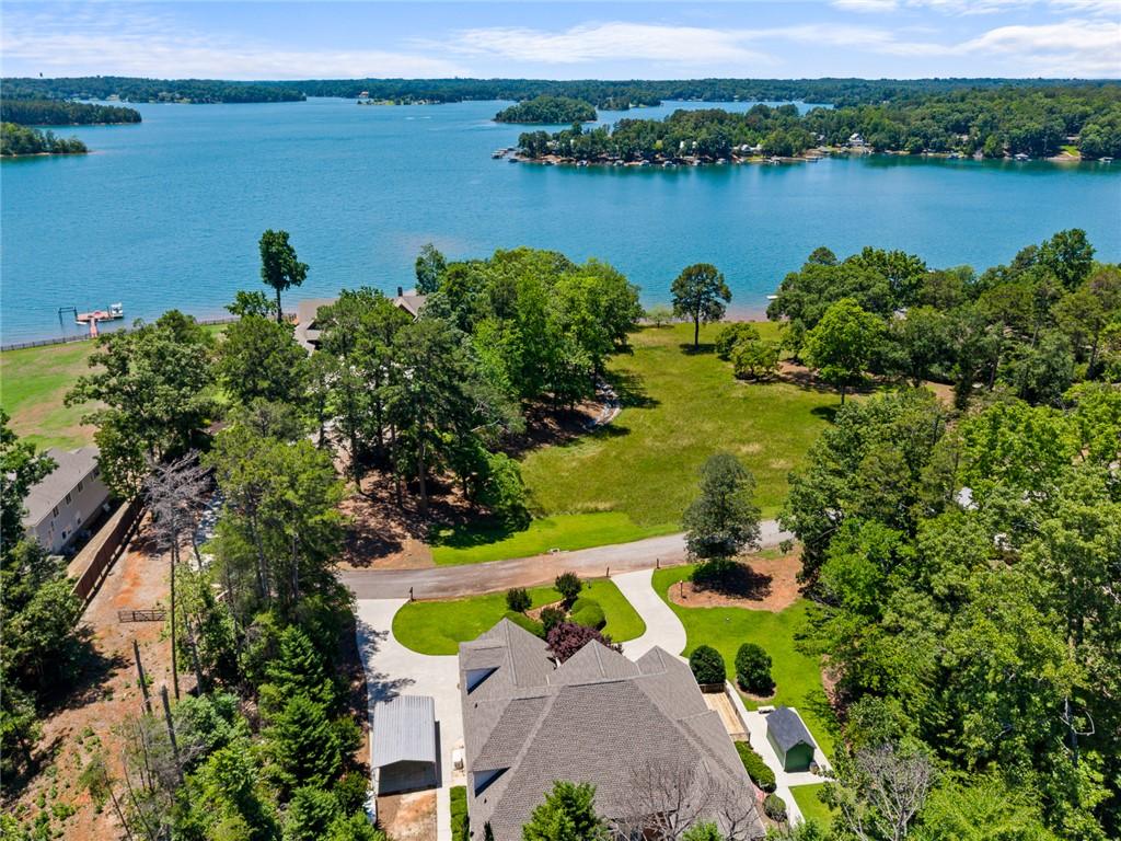 Image 2: An aerial perspective reveals a private residence