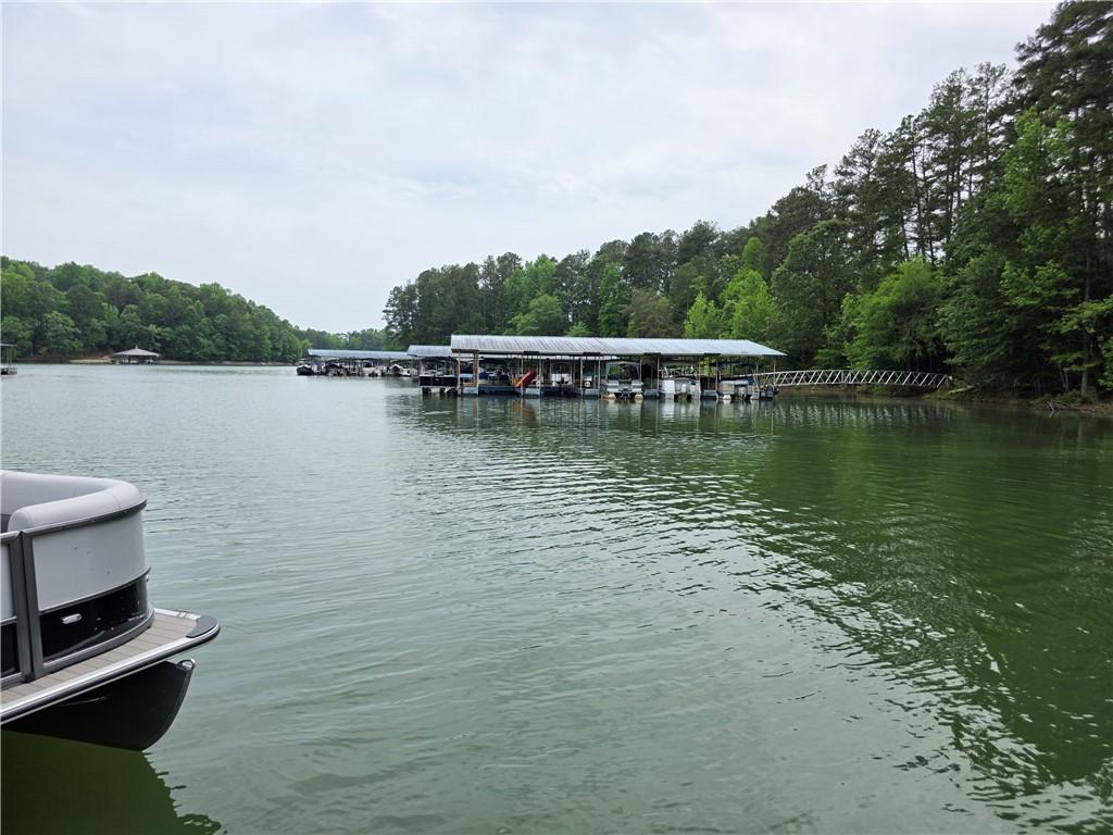 Image 1: A tranquil lake view