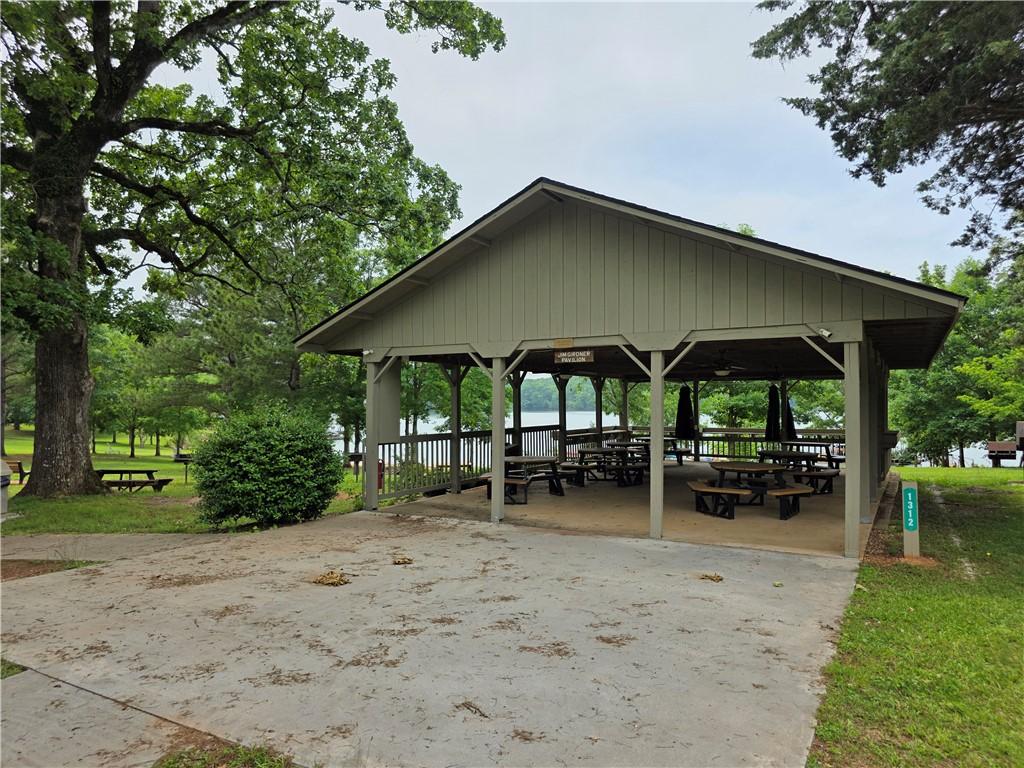 Image 4: A well-maintained pavilion offers an inviting gath