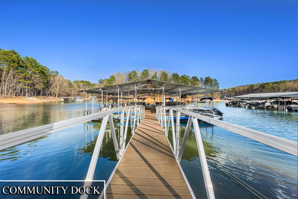 Image 3: This property includes a private community dock wi