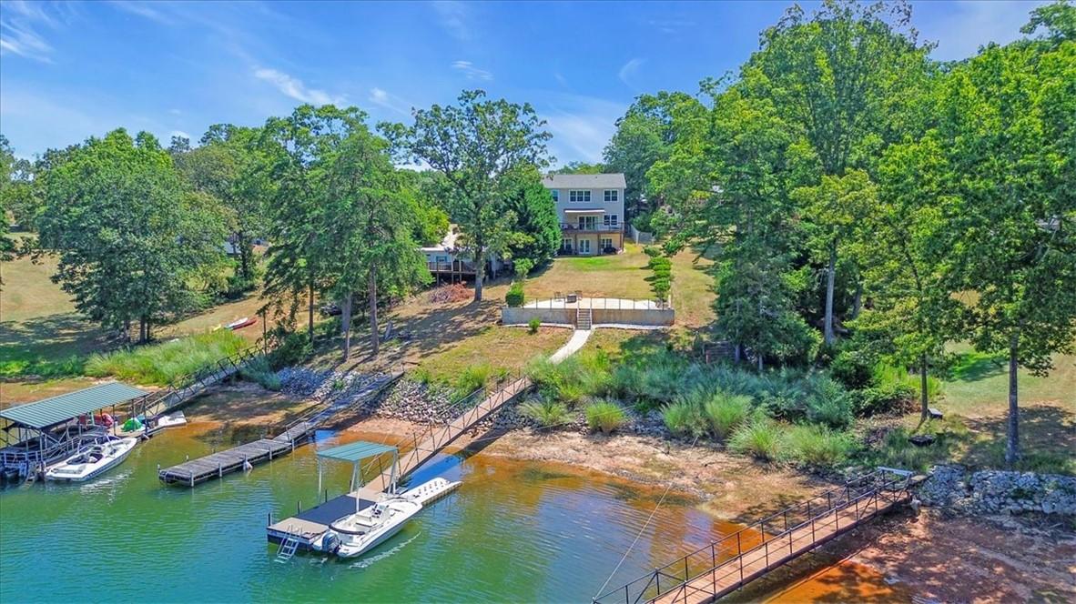 Image 4: View Of Dock and Backyard