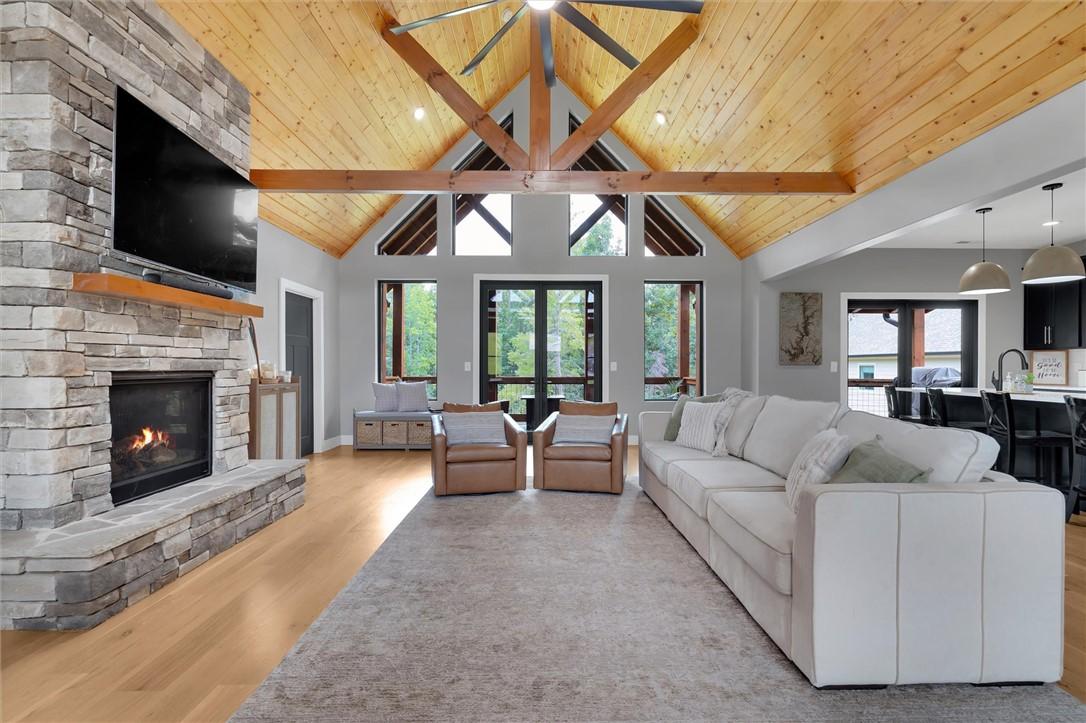 Image 2: Gorgeous Floor to Ceiling Windows Looking Out to t