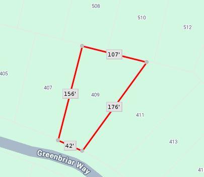 Image 2: This plat map provides clear dimensions for a well
