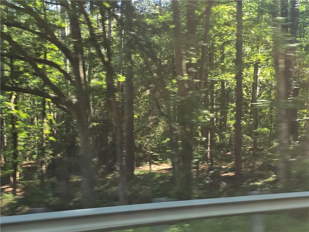 Image 2: A tranquil, tree-filled landscape offers natural p