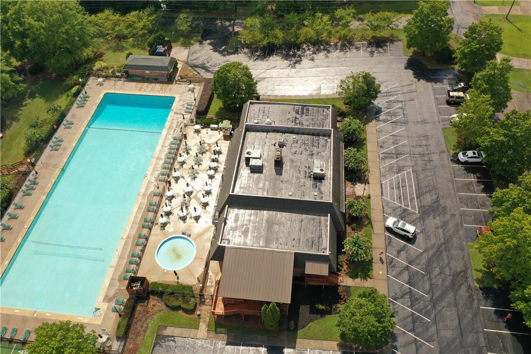 Image 4: An aerial perspective reveals a vibrant community