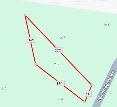 Image 2: A precisely mapped plot, delineating generous dime