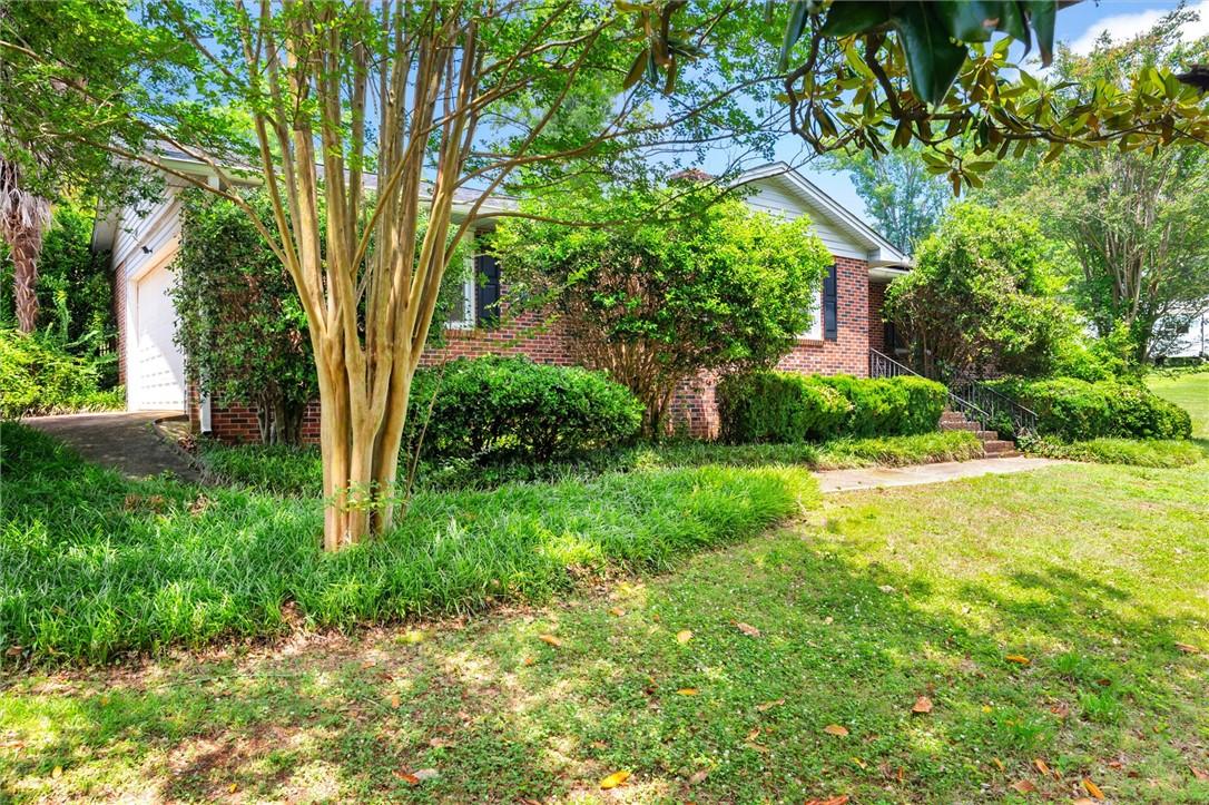 Image 3: Mature trees and lush greenery enhance the charmin
