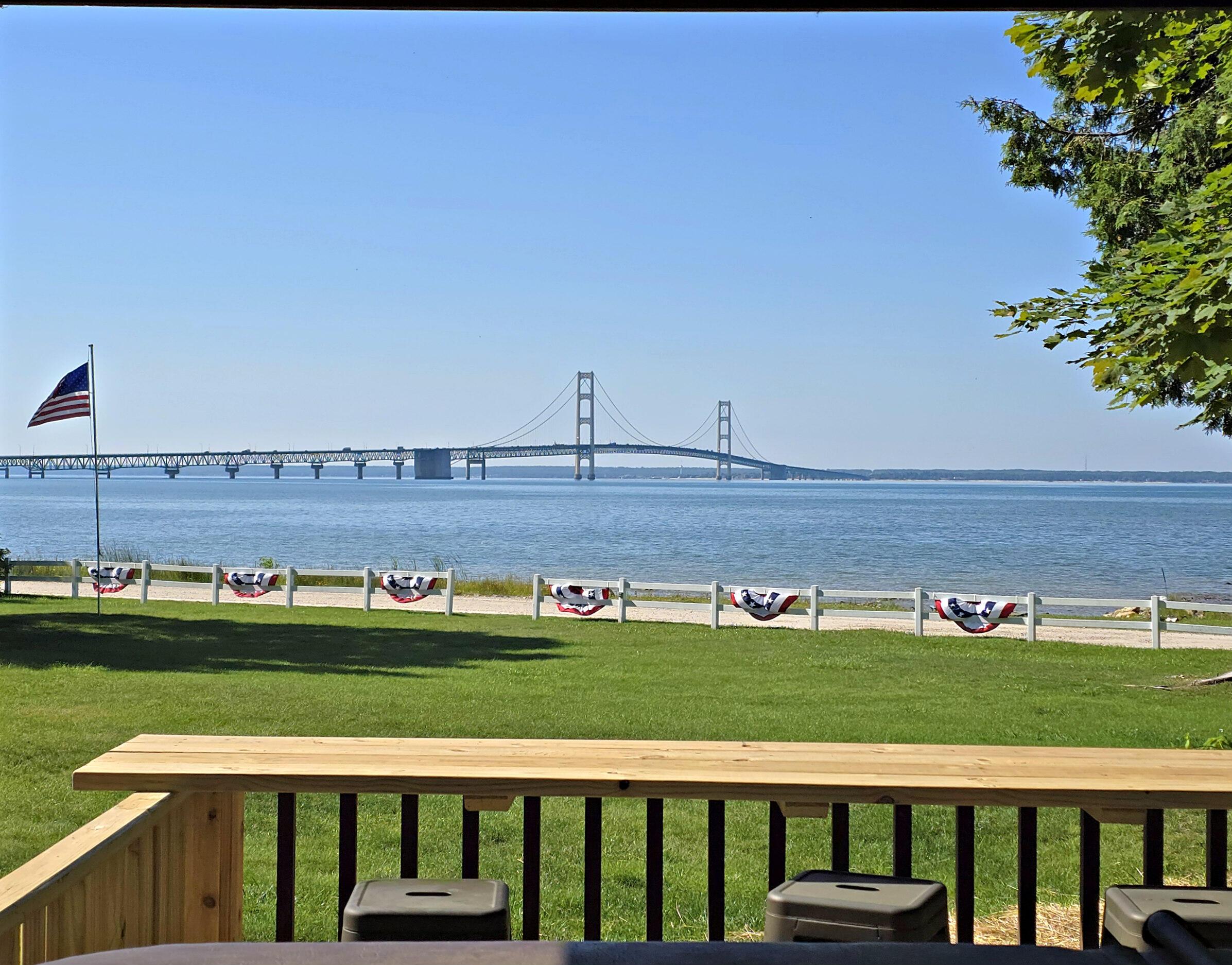 Image 1: Mackinac Bridge views