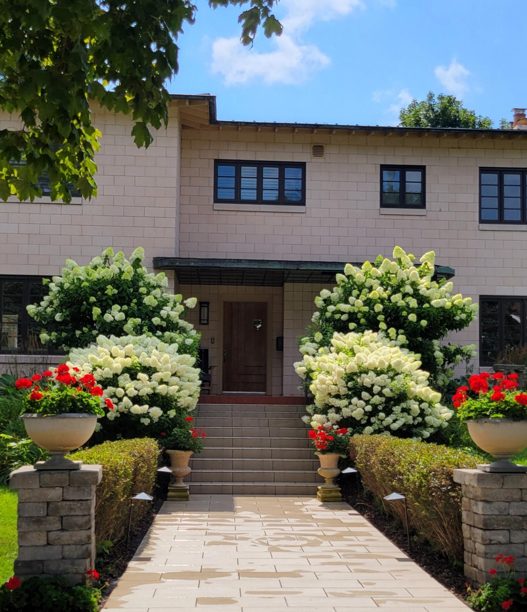 Image 2: Flower lined entrance