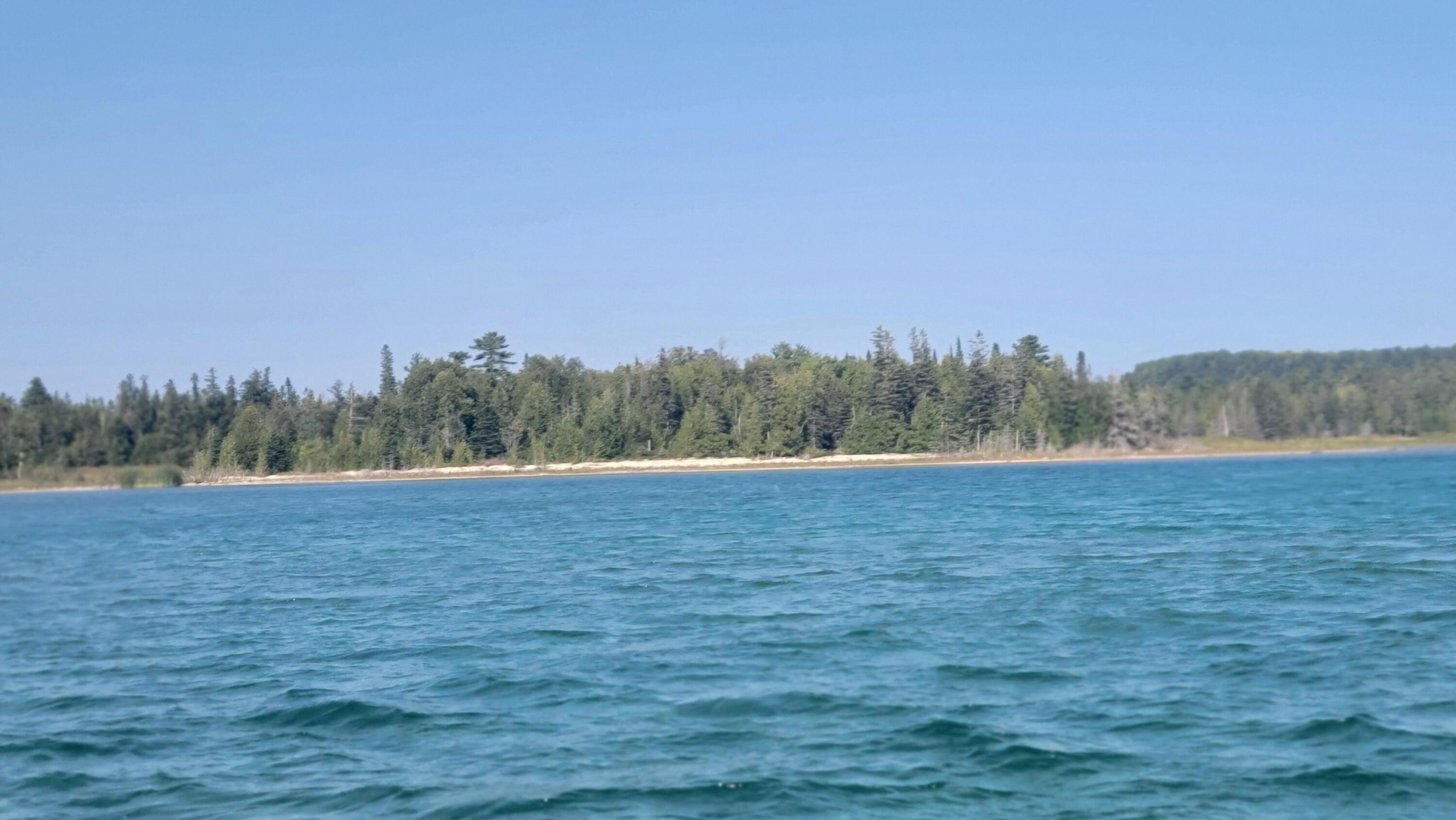 Image 3: Looking at propert from Lake Michigan