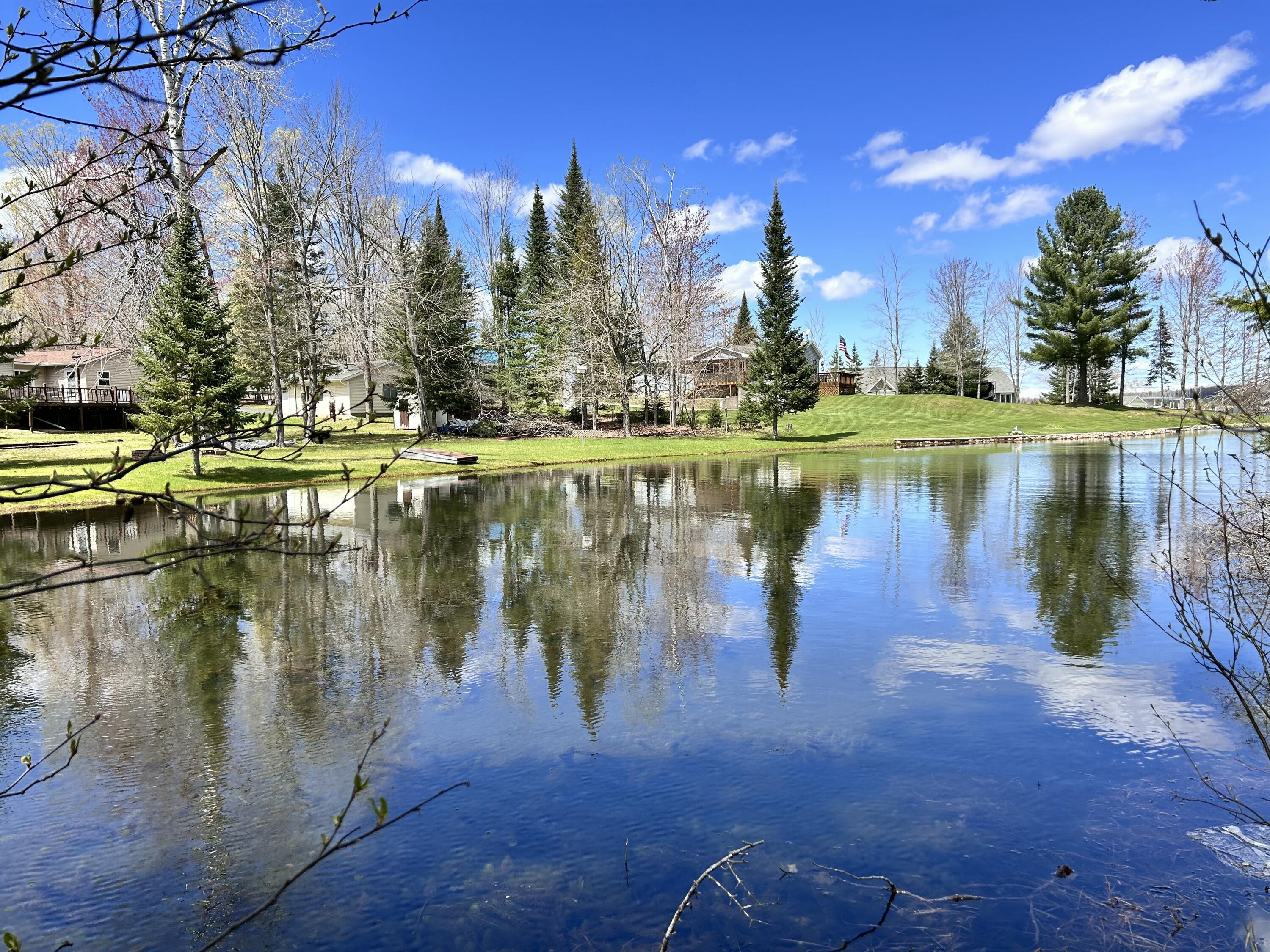 Image 2: Lake view from lot