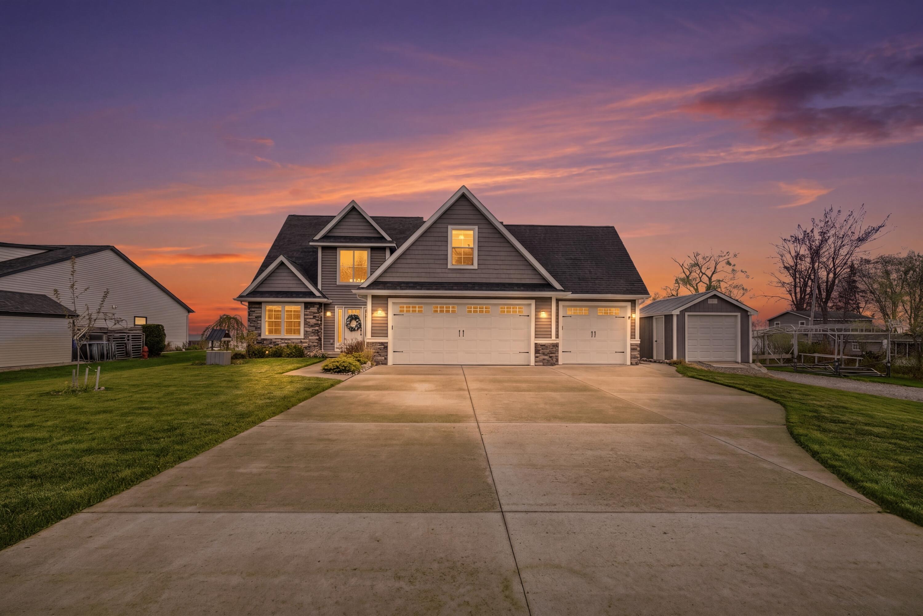 Image 3: Front View Evening