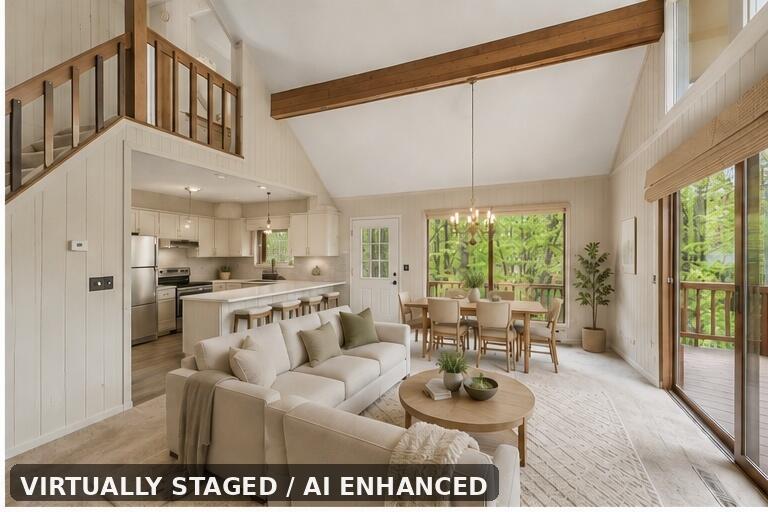 Image 3: AI Staged Great room