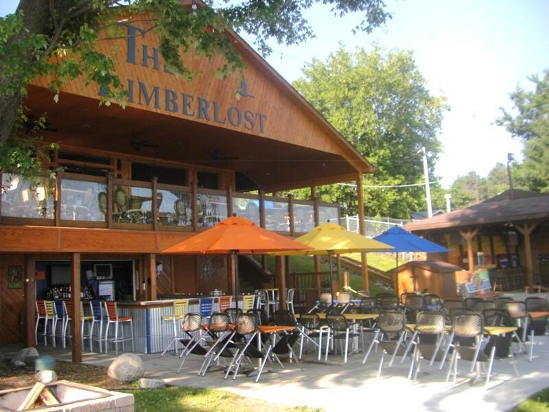 Image 3: Lower Level Patio Bar