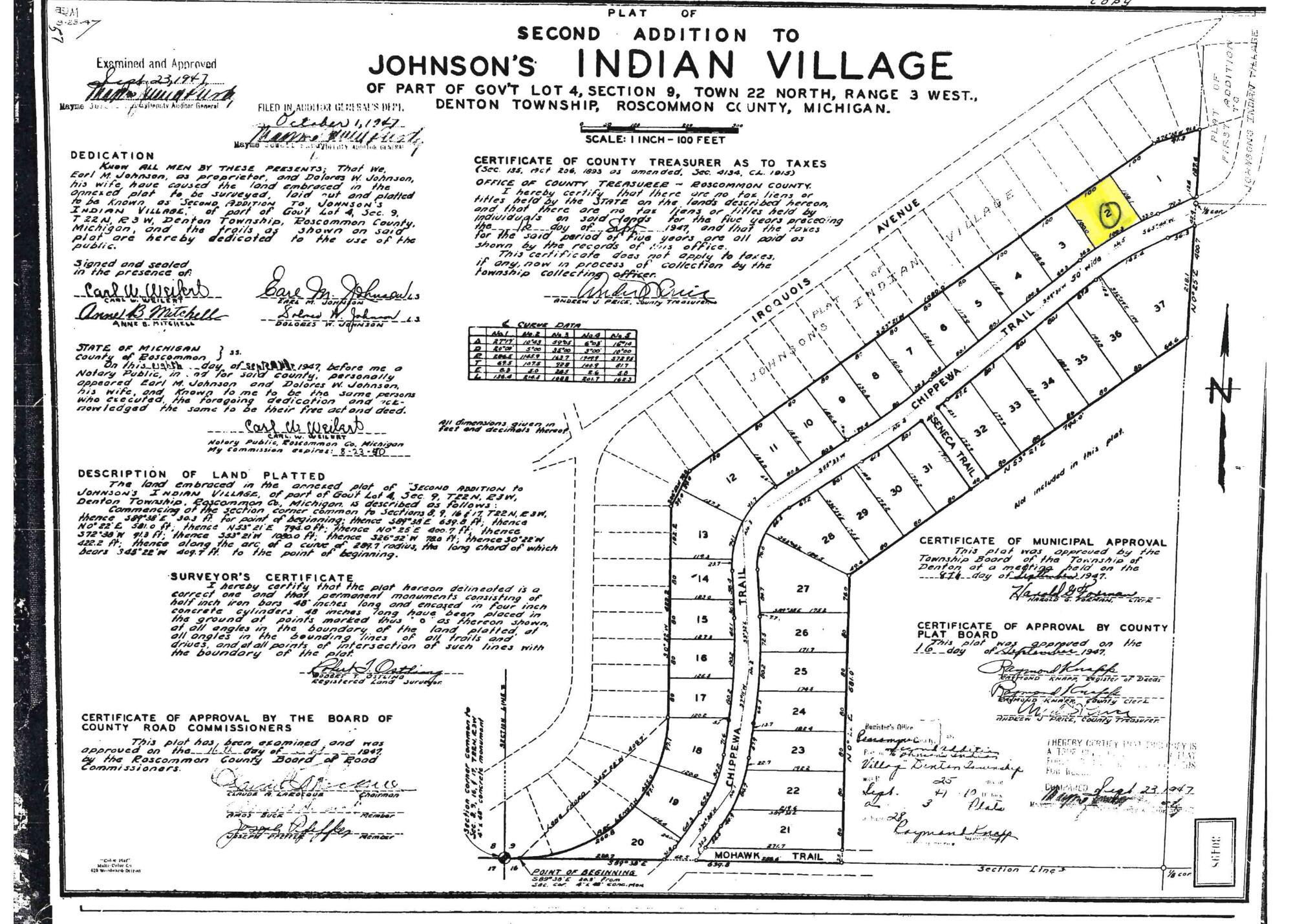 Image 2: Plat - Indian Village